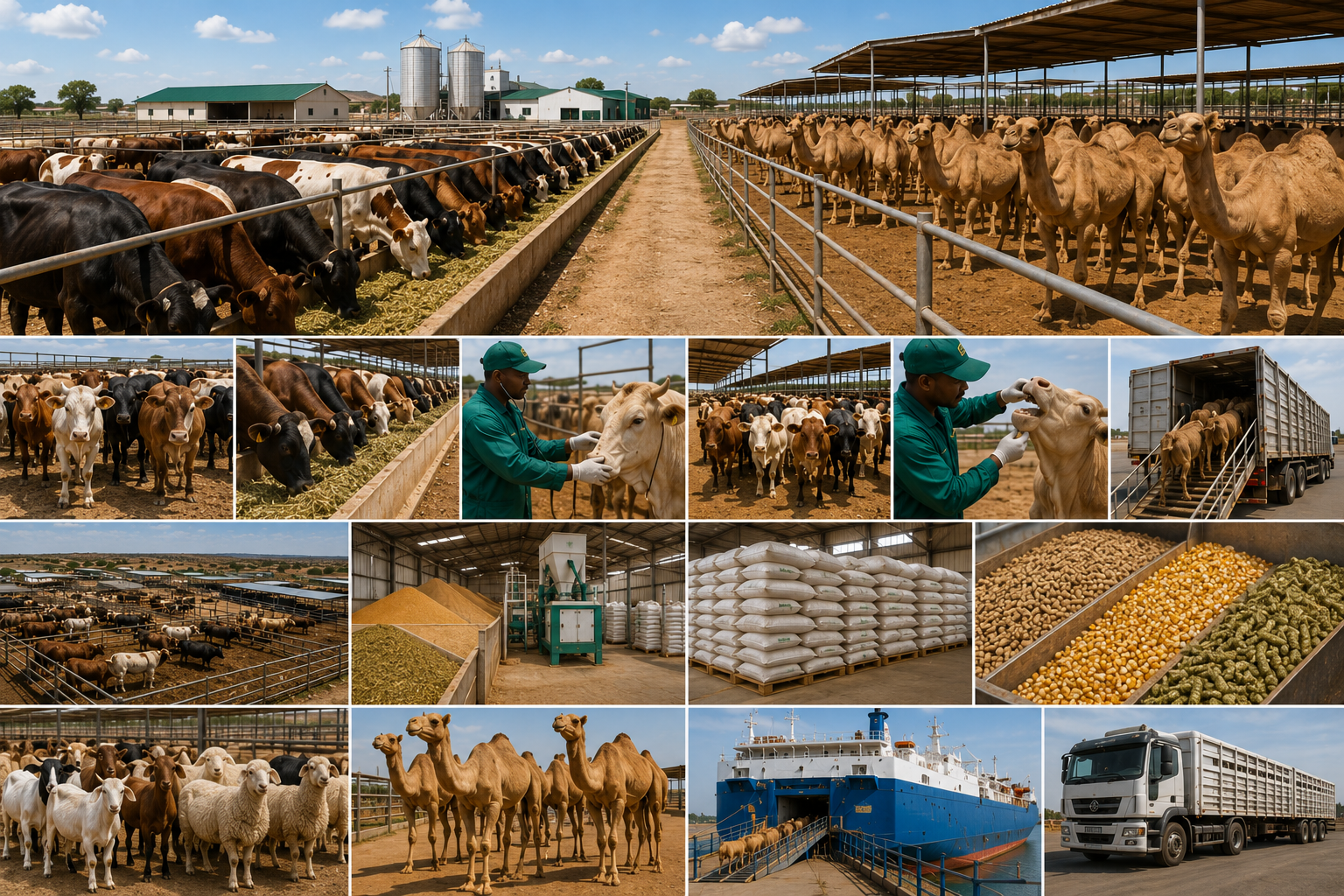 Livestock Fattening & Export Conditioning
