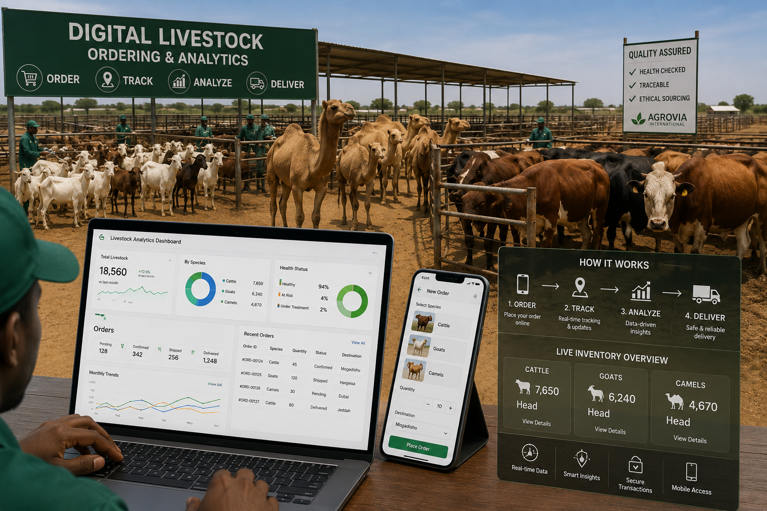 Digital Livestock Ordering & Analytics